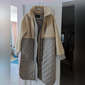 Everlane Quilted Teddy Coat